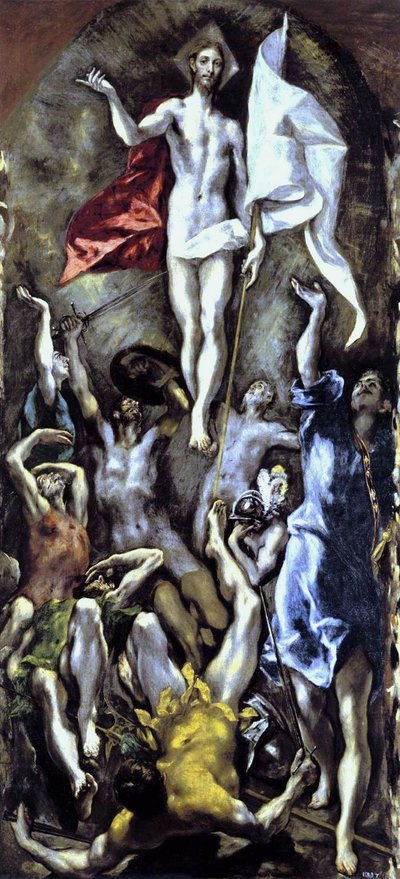 The Resurrection by El Greco